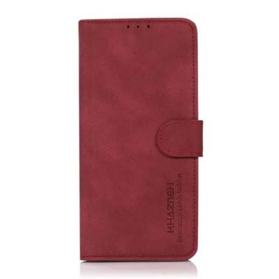 OnePlus 11 símaveski með kortahólfum - Rautt