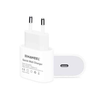 Haweel 20W 3A USB-C hleðslutæki