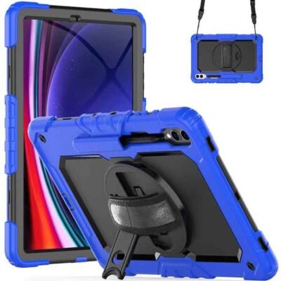 Hulstur fyrir Galaxy Tab S9 plús S10 plús og S9 FE plús spjaldtölvur