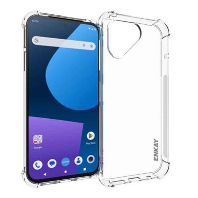 Fairphone 5 glært símahulstur úr TPU og akríl
