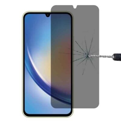 Skjá og njósnavörn fyrir Galaxy A34 farsíma