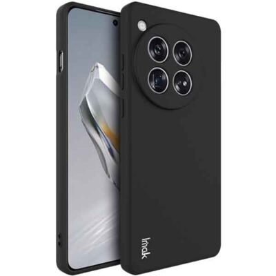OnePlus 12 símahulstur úr mjúku TPU - Svart