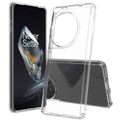 OnePlus 12 glært símahulstur úr TPU og akríl