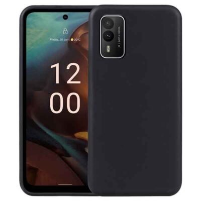 Nokia XR21 símahulstur úr mjúku plastefni - Svart
