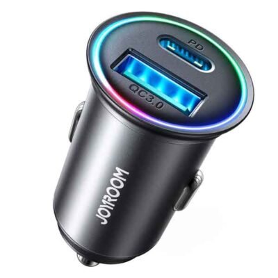 Joyroom 60W bílhleðslutæki með 2 USB-A tengi