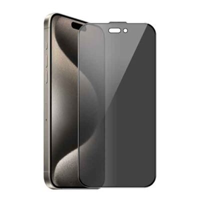 iPhone 16 Pro njósnavörn úr hertu gleri