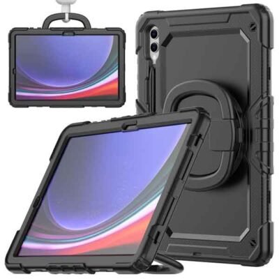 Hulstur fyrir Galaxy Tab S10 og S9 plús spjaldtölvur