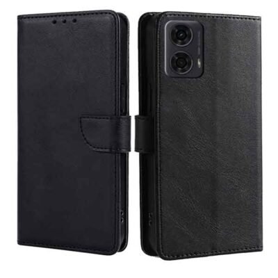 Motorola Moto G24 símaveski með 3 kortahólfum - Svart