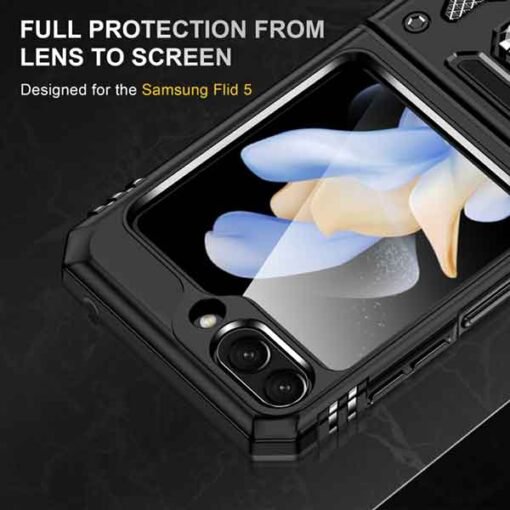 Símahulstur fyrir Galaxy Z Flip 6 farsíma - Image 4