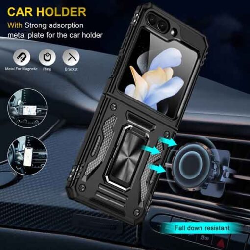 Símahulstur fyrir Galaxy Z Flip 6 farsíma - Image 3