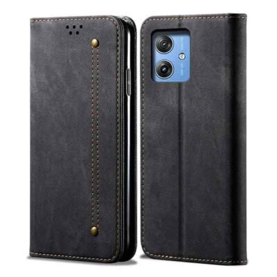 Moto G54 símaveski með 2 kortahólfum - Svart