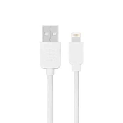 USB-A í Lightning venjuleg hleðslusnúra - hvít - 3 m