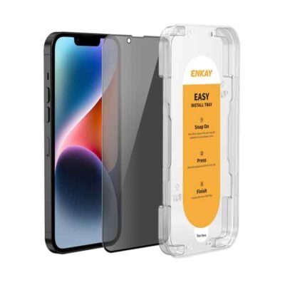Skjá og njósnavörn fyrir iPhone 13/13pro/14 og 16 E farsíma