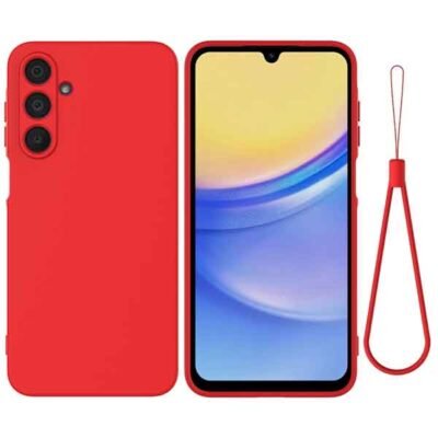 Galaxy A16 rautt höggþolið hulstur