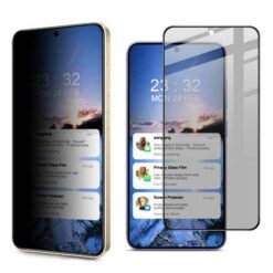 Skjá og njósnavörn fyrir Galaxy S25 Edge farsíma