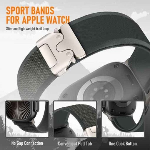 Ól fyrir Apple Watch 46/49/45/44mm snjallúr - Image 5