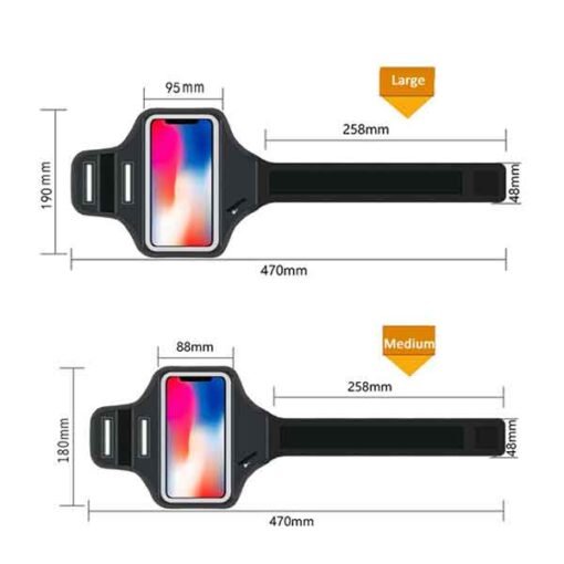 Símahulstur sport fyrir farsíma að 6,2" - Image 2