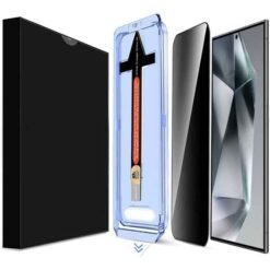 Skjá og njósnavörn fyrir Galaxy S25 ultra farsíma