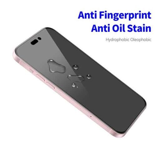 Skjá og njósnavörn fyrir iPhone 14 pro farsíma - Image 6