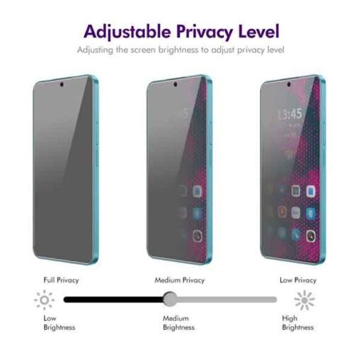 Skjá og njósnavörn fyrir Galaxy S25 FE farsíma - Image 3