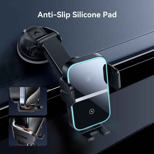 Joyroom 15W Þráðlaust bílhleðslutæki - Image 5