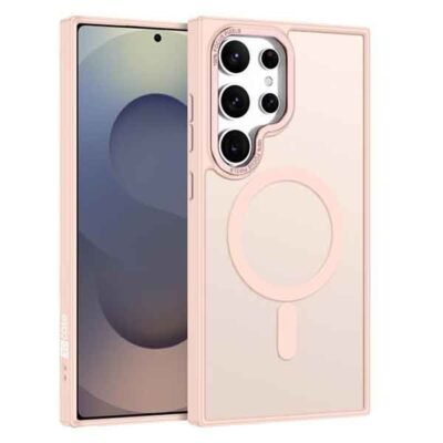 Símahulstur MagSafe fyrir Galaxy S25 ultra farsíma