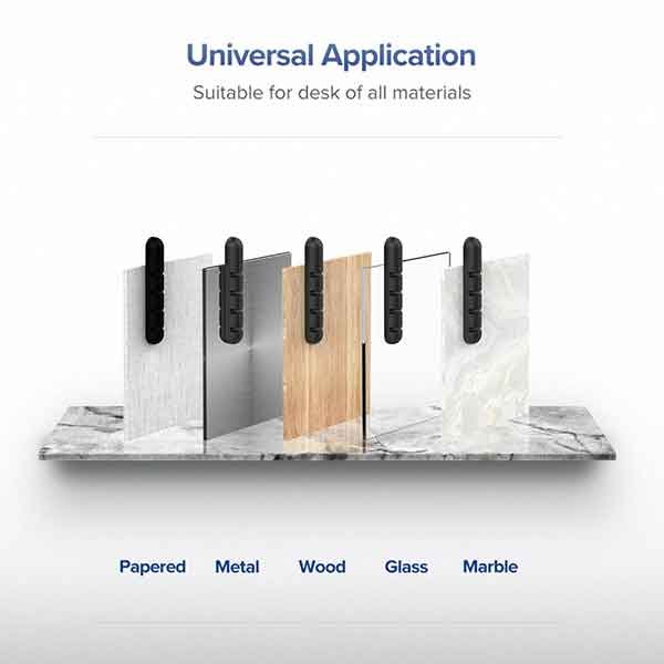 Ugreen kapalskipuleggjari fyrir 4 kapla - 2 stk - Image 7