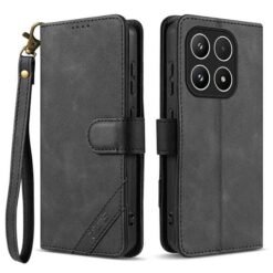 Xiaomi 17 símaveski með RFID vörn og handól - svart