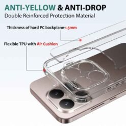 Xiaomi 17T glært símahulstur úr TPU - Image 5