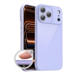 iPhone 17 Pro Max mjúkt hulstur - fjólublátt