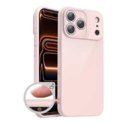 iPhone 17 Pro Max mjúkt hulstur - bleikt