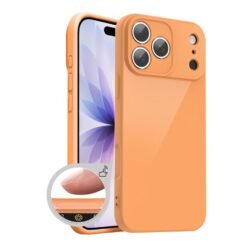 iPhone 17 Pro Max mjúkt hulstur - appelsínugult