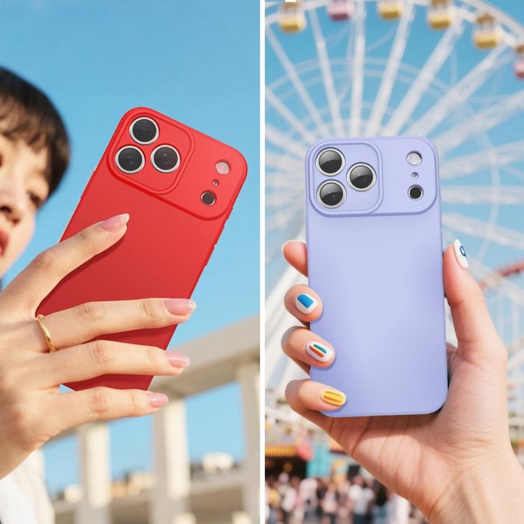 iPhone 17 Pro Max mjúkt hulstur - appelsínugult - Image 9