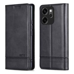Oppo Reno 14 F símaveski með kortahólfum - svart