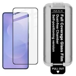 Galaxy S26 imak skjávörn úr hertu gleri með ásetningarramma