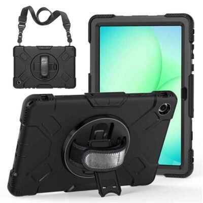 Galaxy TAB A11 plús svart höggþolið hulstur