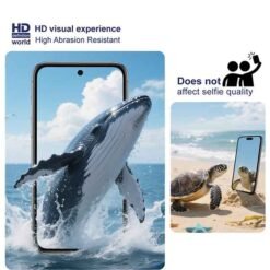 iPhone 17 pro imak skjávörn úr hertu gleri - Image 4