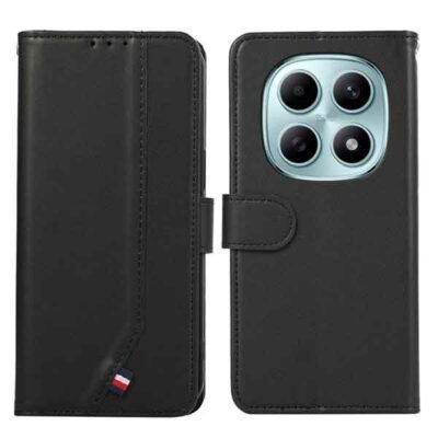Redmi Note 15 símaveski með RFID-vörn og 3 kortahólfum - svart