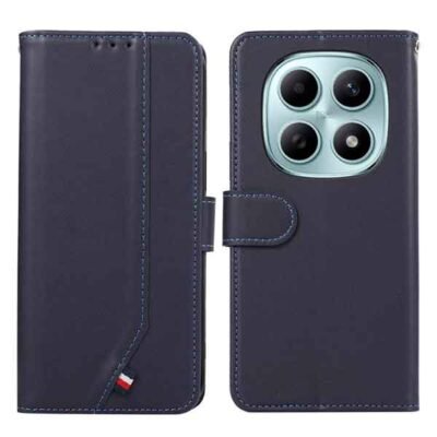 Redmi Note 15 símaveski með RFID-vörn og 3 kortahólfum - blátt