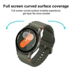 Galaxy Watch7 44mm skjávörn – mjúk filma - Image 3