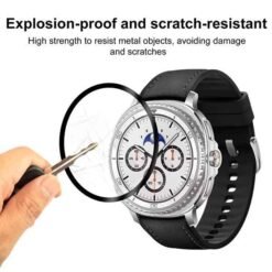 Galaxy Watch8 Classic 46mm skjávörn – mjúk filma - Image 5