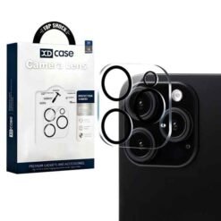 iPhone 16 Pro / 16 Pro Max myndavélalinsuvörn úr hertu gleri - XDcase