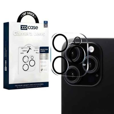 iPhone 16 Pro / 16 Pro Max myndavélalinsuvörn úr hertu gleri - XDcase