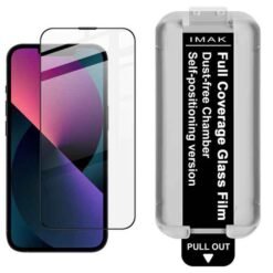 iPhone 14 plús imak skjávörn úr hertu gleri með ásetningarramma