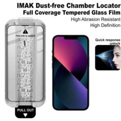 iPhone 14 plús imak skjávörn úr hertu gleri með ásetningarramma - Image 2