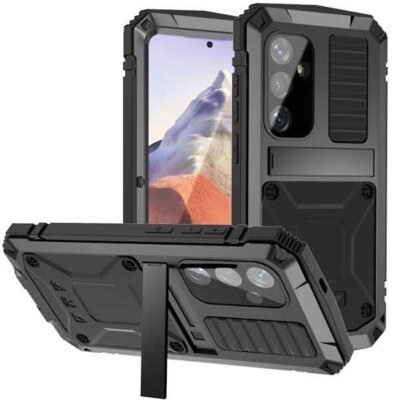 Galaxy S24 Full Armor MagSafe hulstur með skjávörn