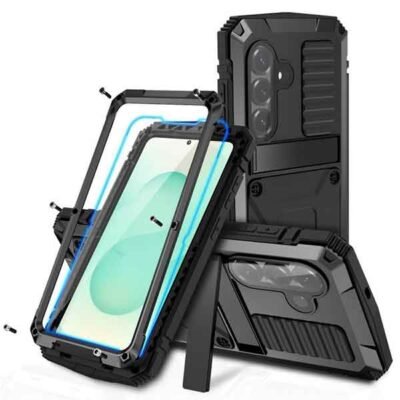 Galaxy S26 Full Armor MagSafe hulstur með skjávörn