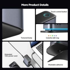 Joyroom 65W GaN hleðslustöð með 4 USB-C og 2 USB-A tengjum - Image 7