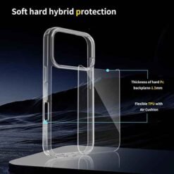 iPhone 18 Pro símahulstur – glært - Image 4
