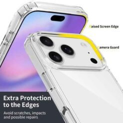 iPhone 18 Pro símahulstur – glært - Image 5